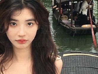 普美(bomi)的海边写真合集分享：让我们一起走进她的精彩海滩故事.txt