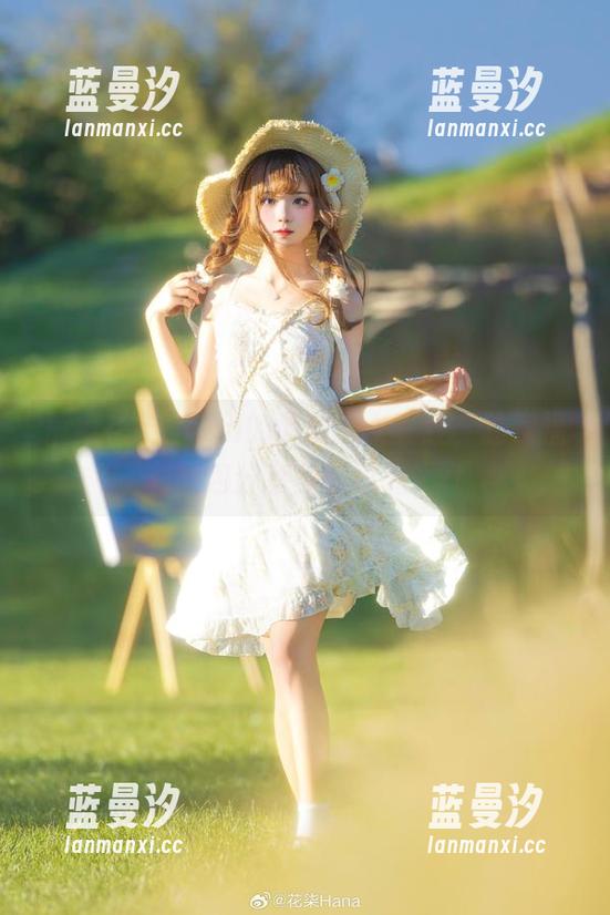 花柒Hana 解锁花柒Hana的蔷薇少女真红,独家福利图包分享美好时光.txt